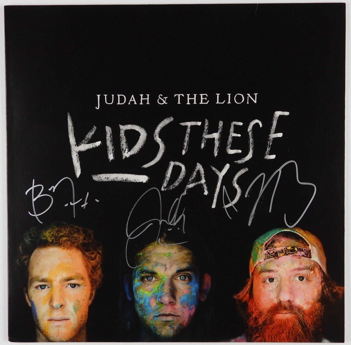 Judah & The Lion JSA Signed Autograph Record Album Vinyl Kids These Days