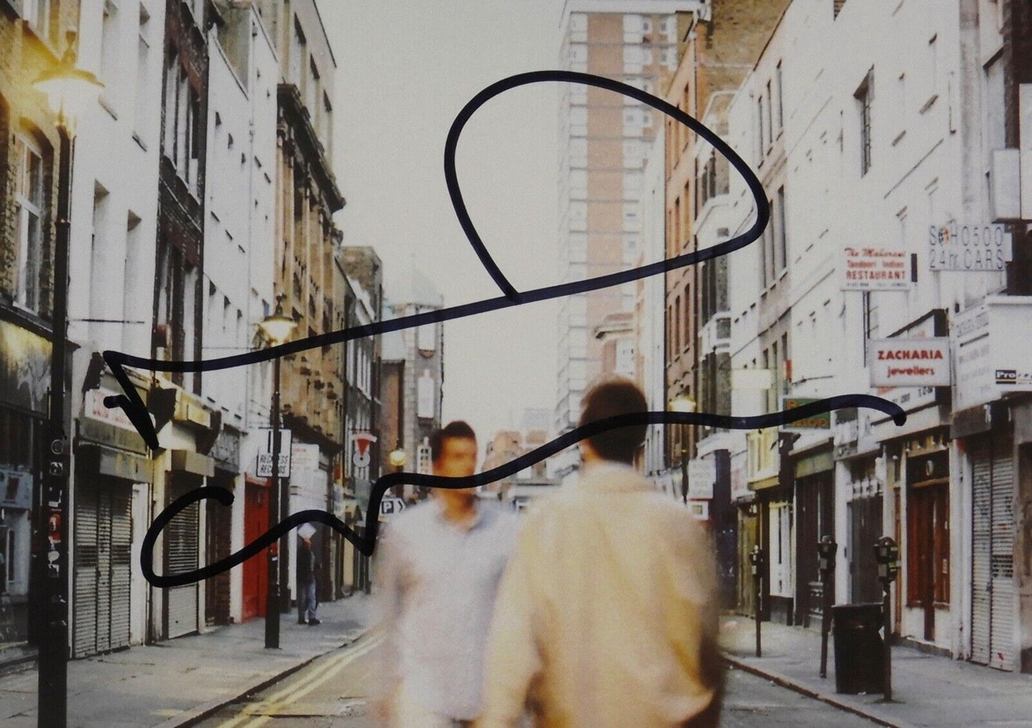 Oasis Noel Gallagher JSA Signed Autograph Album Record Vinyl Morning Glory
