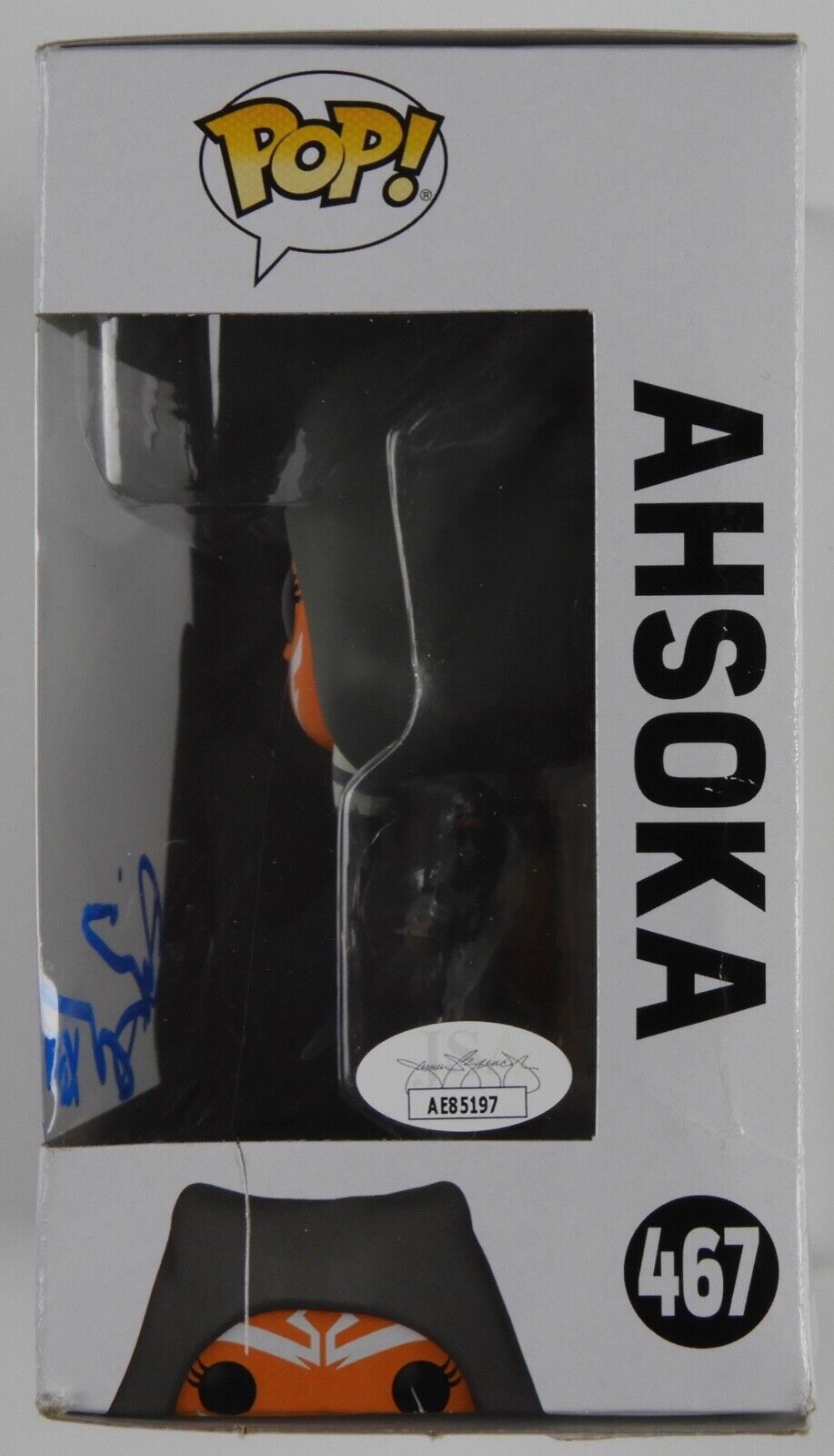 Rosario Dawson JSA Signed Autograph Funko Pop 464 Ashoka Star Wars