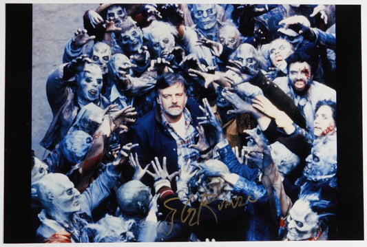 George Romero Autograph Signed Photo JSA Dawn Of The Dead