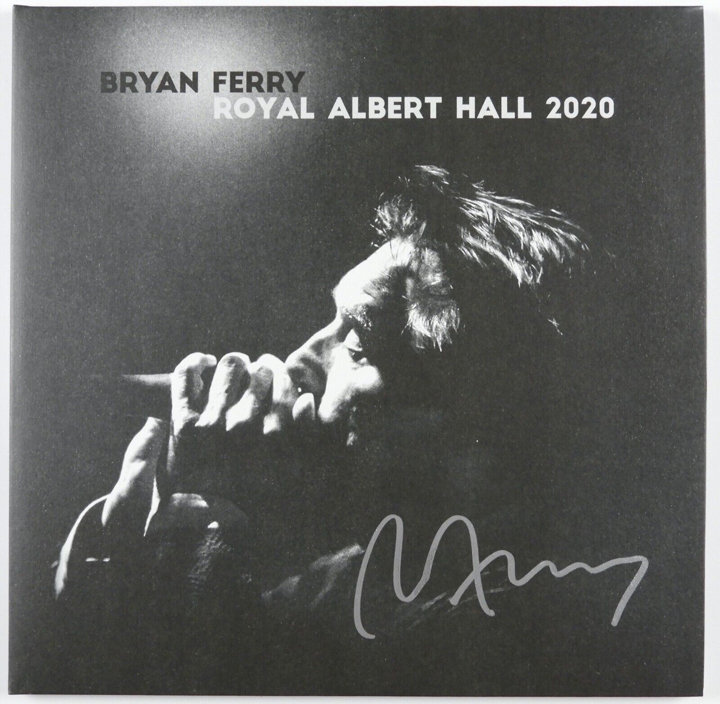 Bryan Ferry JSA Signed Autograph Album Record Vinyl Royal Albert Hall 2020