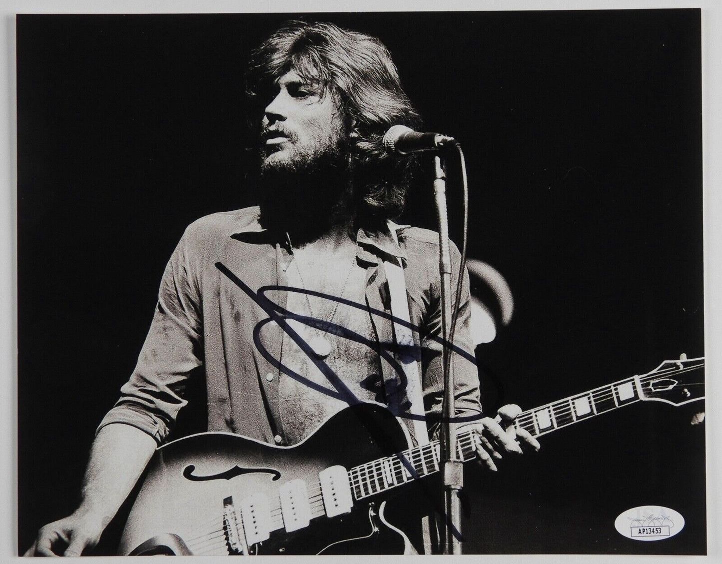 Barry Gibb JSA Signed Autograph 8 x 10 Photo The Bee Gees