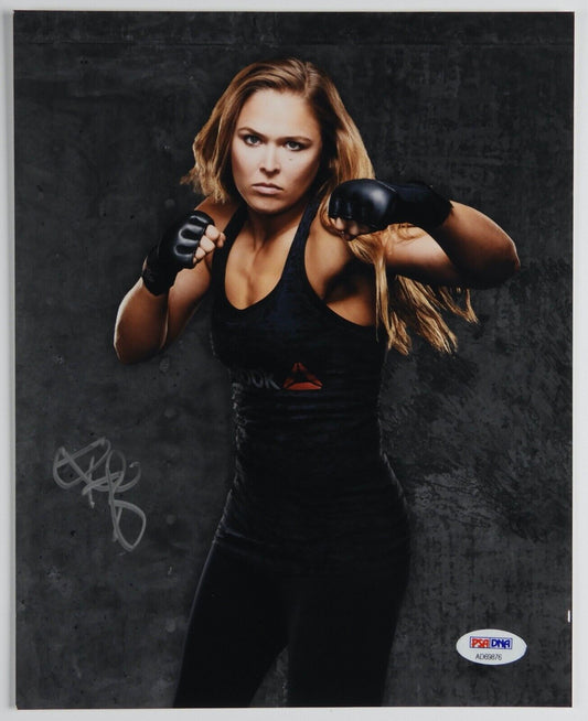 RONDA ROUSEY PSA Signed Autograph 8 x 10 Photo WWE UFC MMA