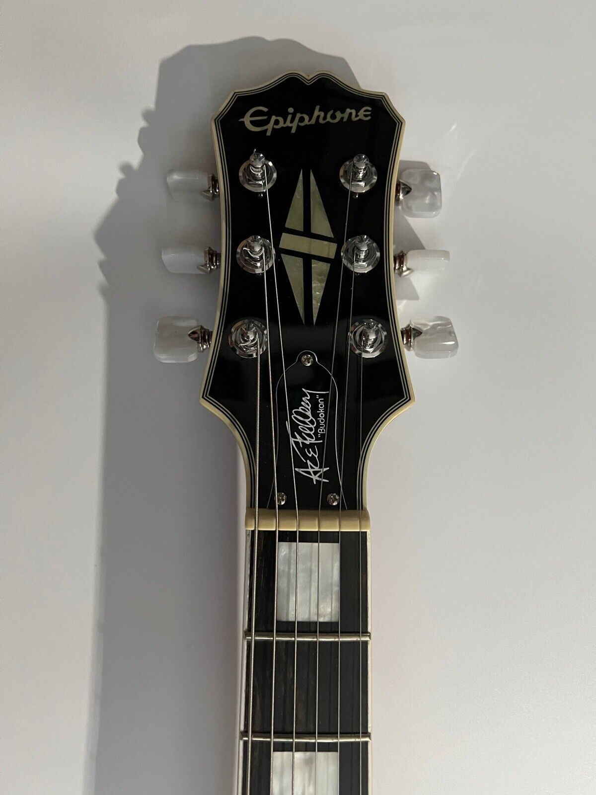 Ace Frehley Guitar KISS JSA Signed Autograph Epiphone Guitar Budokan