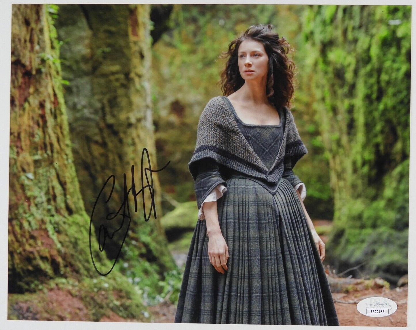 Caitriona Balfe Outlander Autograph Signed 8 x 10 JSA COA