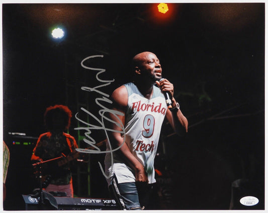 Wyclef Jean Autograph JSA 11 x 14 Signed Photo