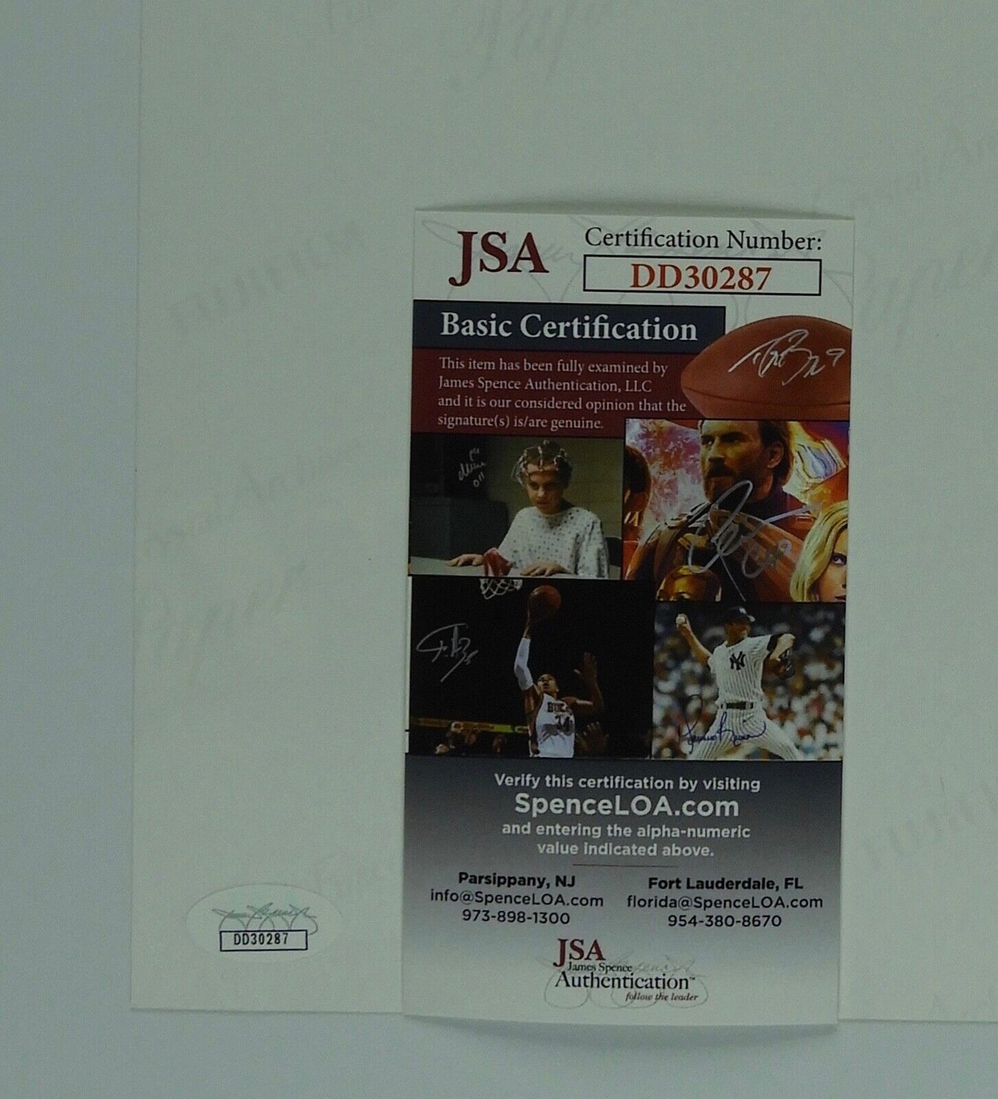 Tom Skerritt JSA Top Gun JSA Autograph Signed Photo 11 x 14