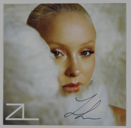 Zara Larsson JSA signed autograph CD Insert Poster Girl