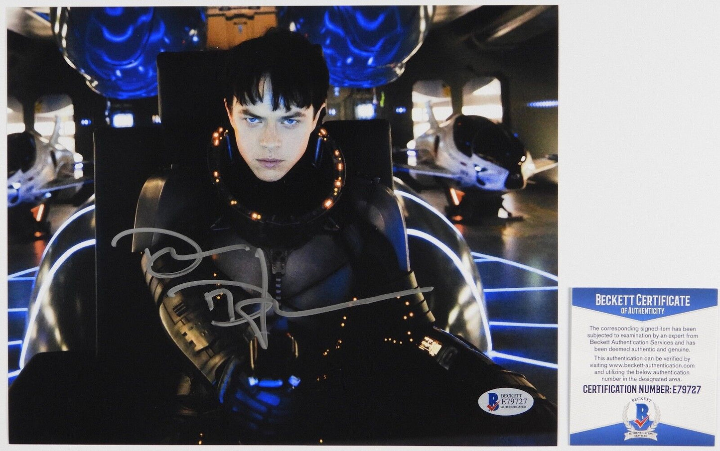 Dane Dehaan Valerian Autograph Signed Photo Beckett BAS Photo