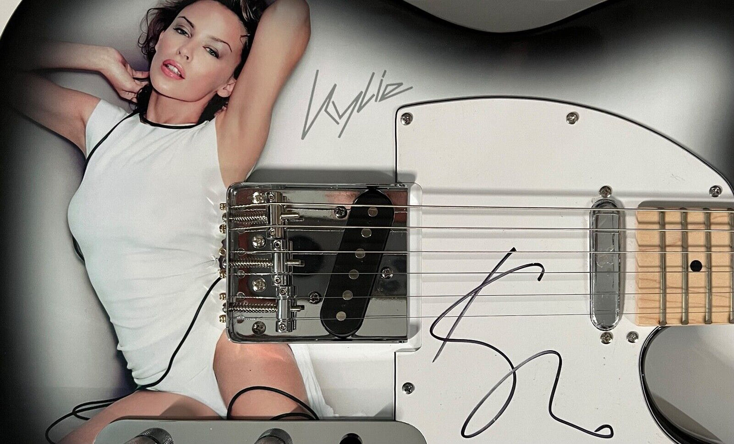 Kylie Minogue JSA Signed Autograph Telecaster Guitar