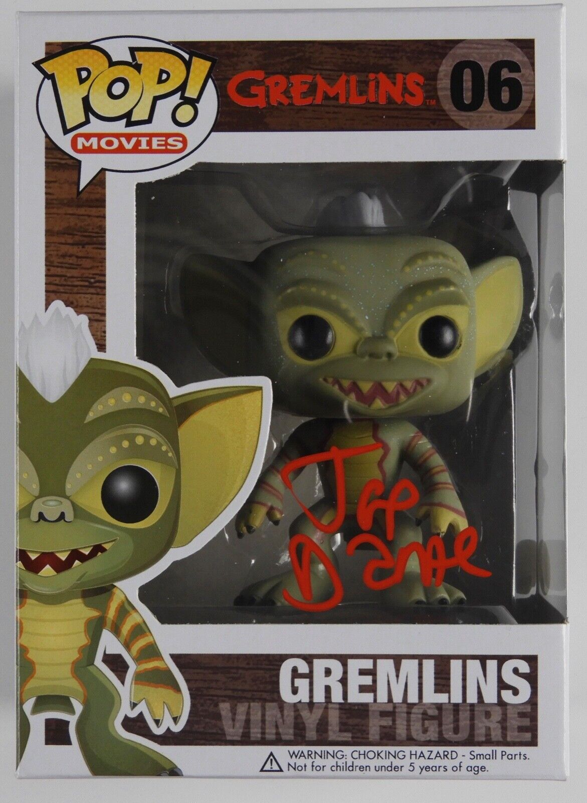 Joe Dante Gremlins Signed Autograph Funko Pop Movies 06 Director