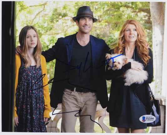 American Horror Dylan McDermott Cast Autograph Signed Photo Beckett BAS 8 x 10