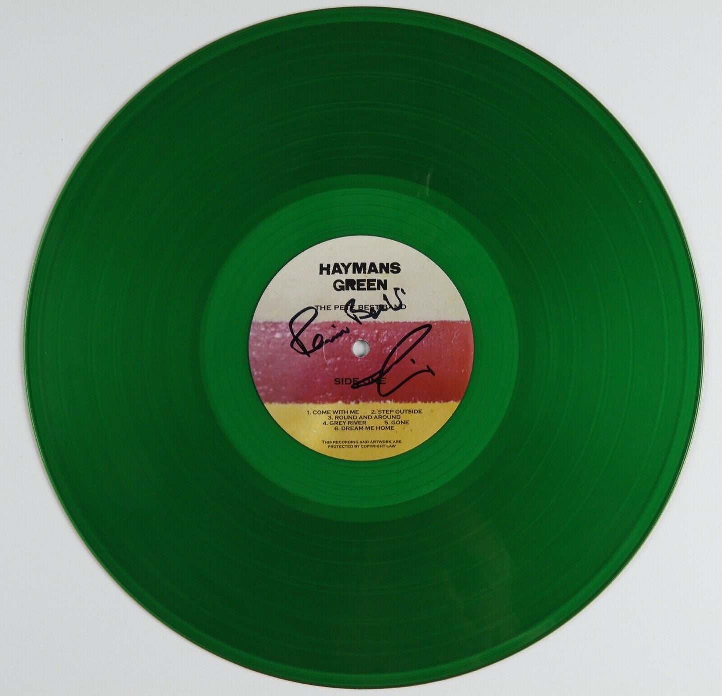 Pete Best JSA Signed Autograph Album Record Vinyl Haymans Green
