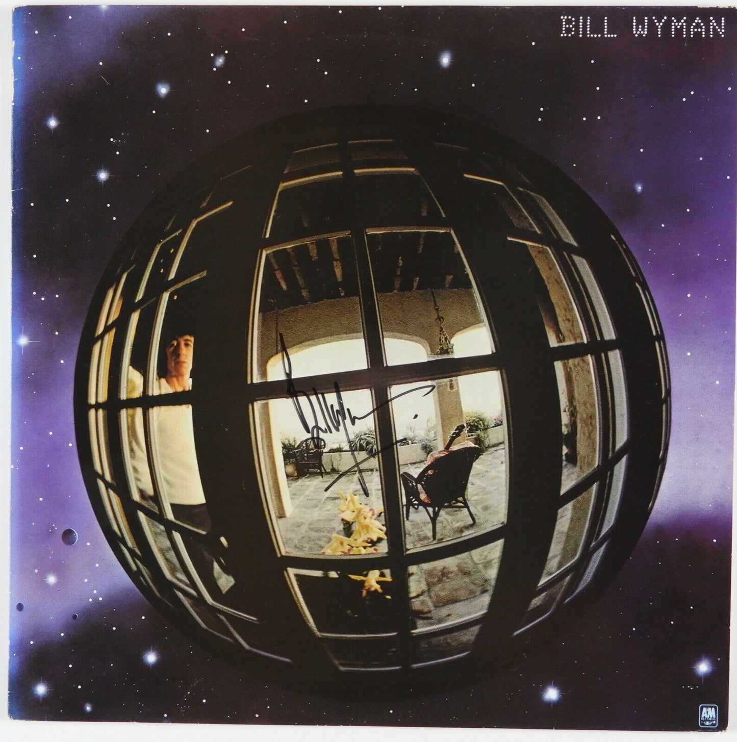 Bill Wyman JSA Signed Autograph Album Record Vinyl Rolling Stones