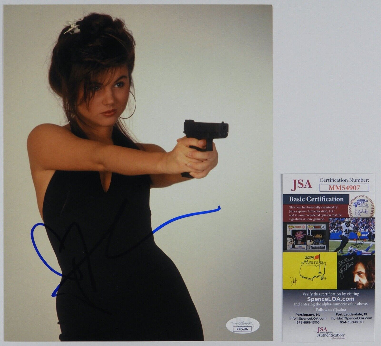 Tiffani Amber Thiessen JSA Autograph Signed Photo 8 x 10