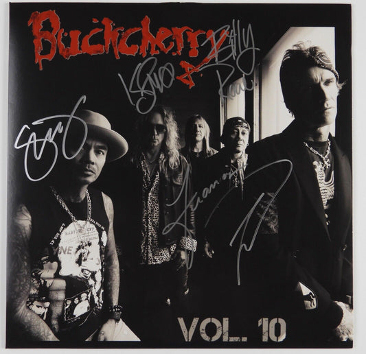 Buckcherry JSA Fully Signed Autograph Album Record Vol. 10 Josh Todd