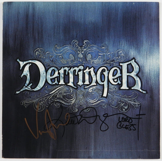 Rick Derringer JSA Signed Autograph Album Vinyl Record Vinny Appice