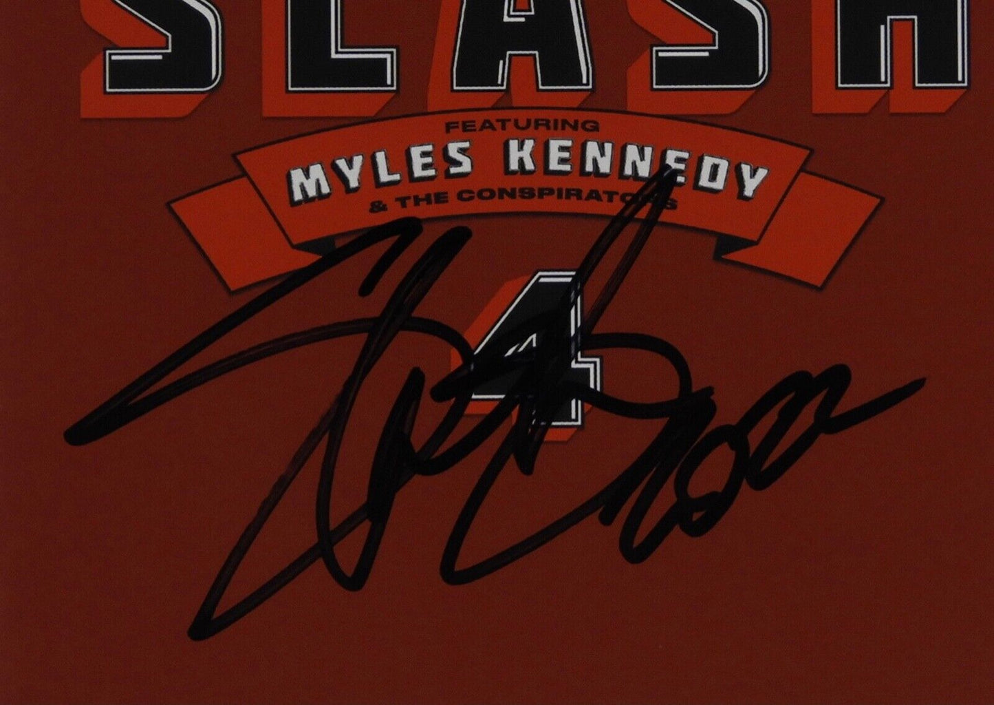 Slash JSA Signed Autograph CD Booklet Myles Kennedy and The Conspirators 4