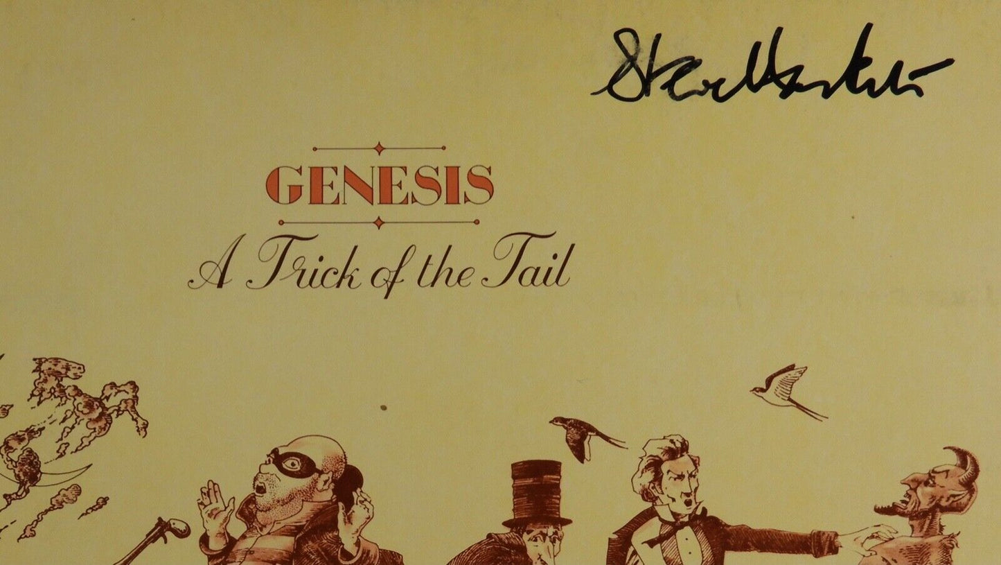 Steve Hackett Genesis JSA Signed Autograph Album A Trick Of The Tail