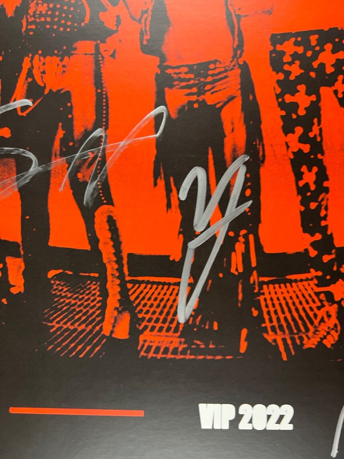 Motley Crue JSA Autographed Signed 2022 VIP Stadium Tour Lithograph Poster