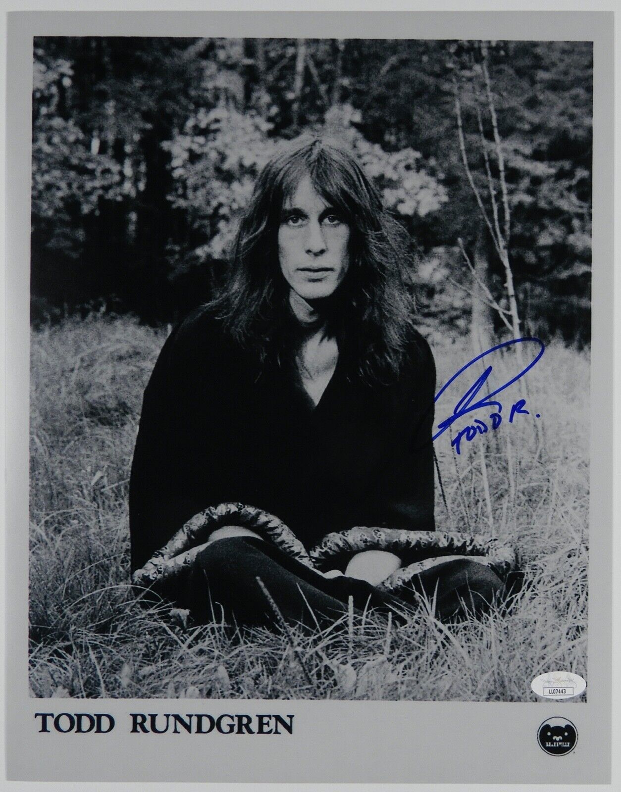 Todd Rundgren JSA Signed Autograph Photo 8 x 10