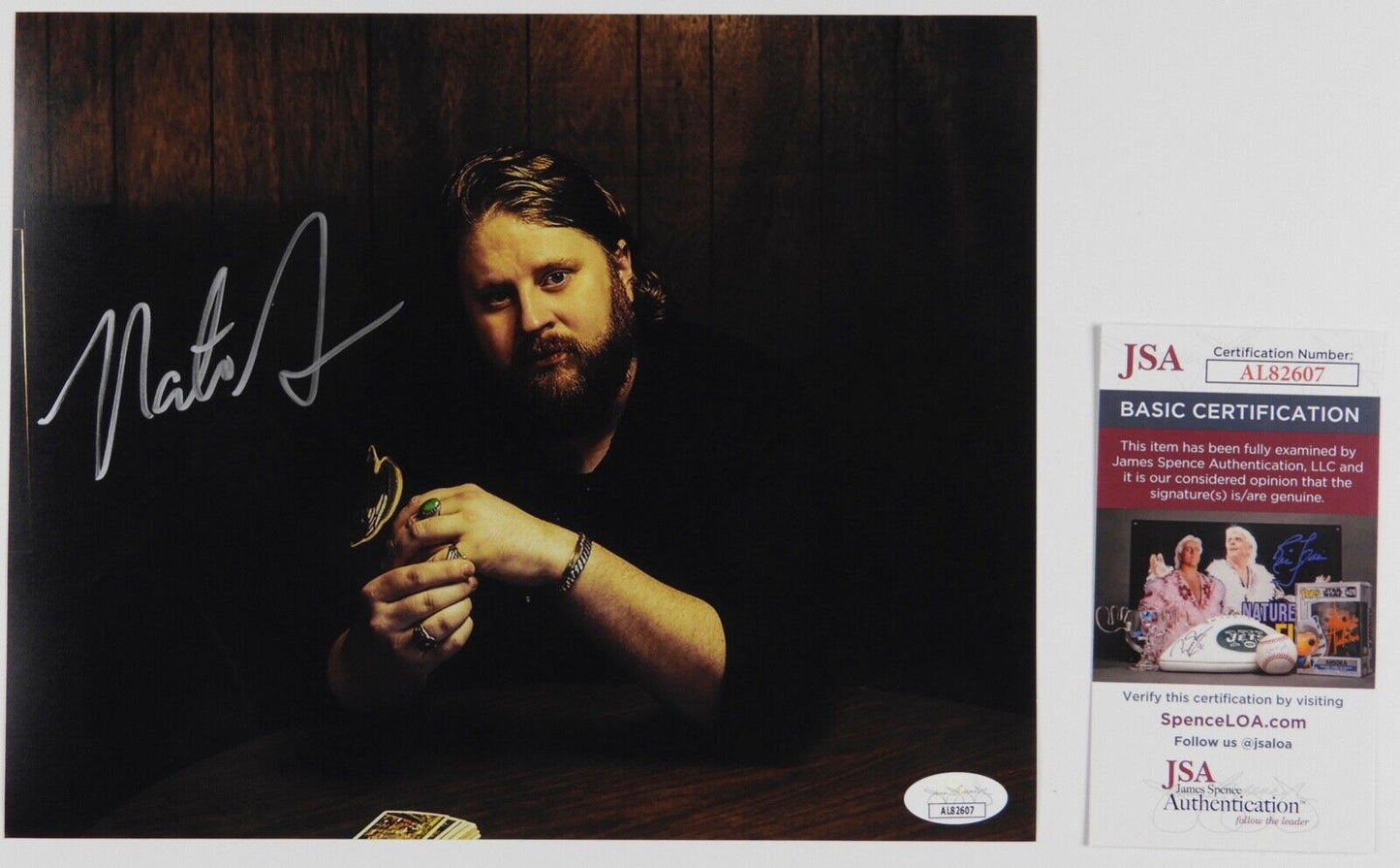 Nate Smith JSA Signed Autograph 8 x 10 Photo Country Music Star