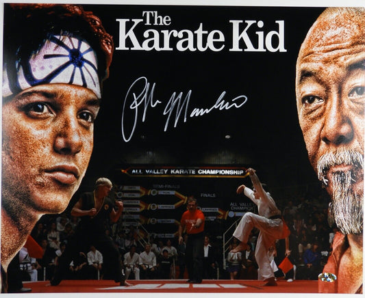 The Karate Kid JSA Signed Autograph 16 x 20 CAS Ralph Macchio