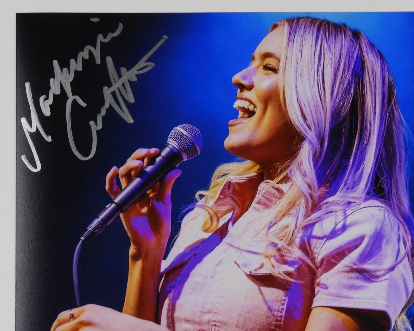 Mackenzie Carpenter JSA Signed Autograph 8 x 10 Photo Country Music Star