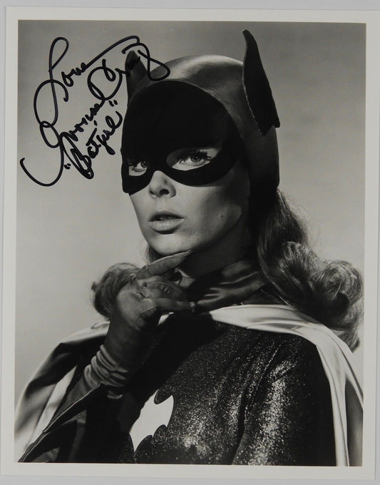 Yvonne Craig Batgirl Batman 66 JSA Autograph Signed 8 x 10 photo COA Still