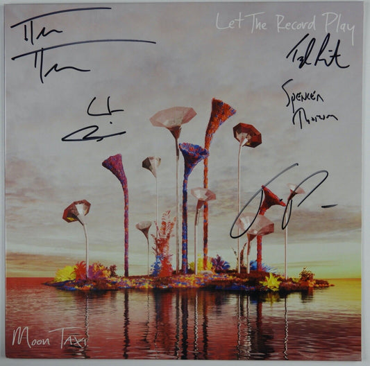 Moon Taxi Signed Autograph JSA Vinyl Record Album Fully Signed Let The Play