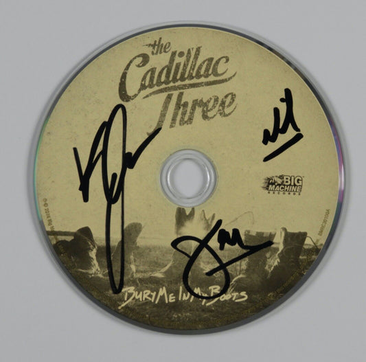 The Cadillac Three JSA signed autograph CD Bury Me In My Boots