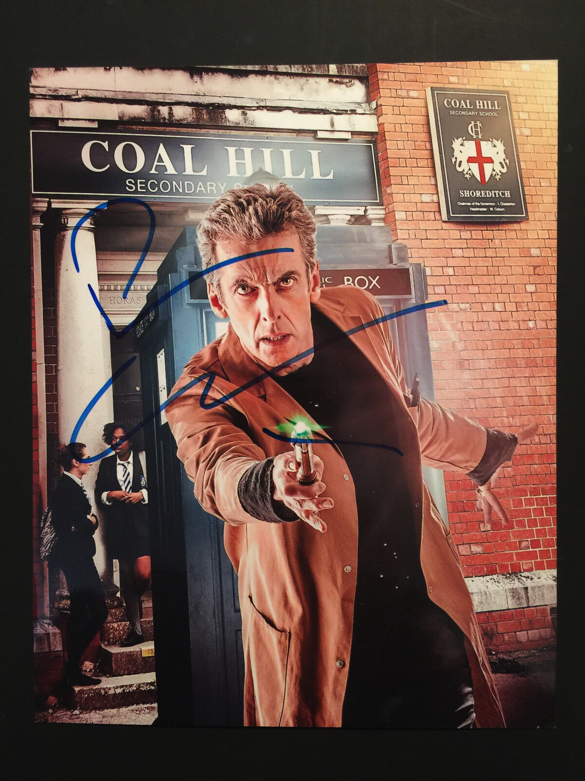 Peter Capaldi Doctor Who Autograph Signed Photo JSA COA 8 x 10 Dr Who