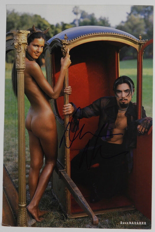 Dave Navarro Signed JSA Autograph Magazine Photo 15" x 9"  Jane's Addiction