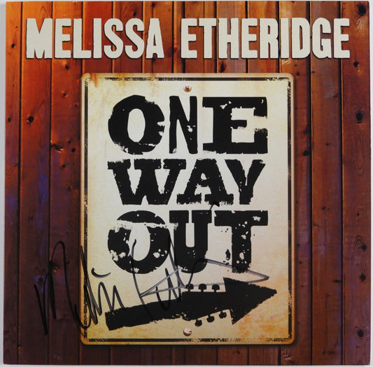 Melissa Etheridge JSA Signed Autograph Album Record One Way Out