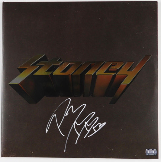 Post Malone Stoney JSA Signed Autograph Album Record Vinyl