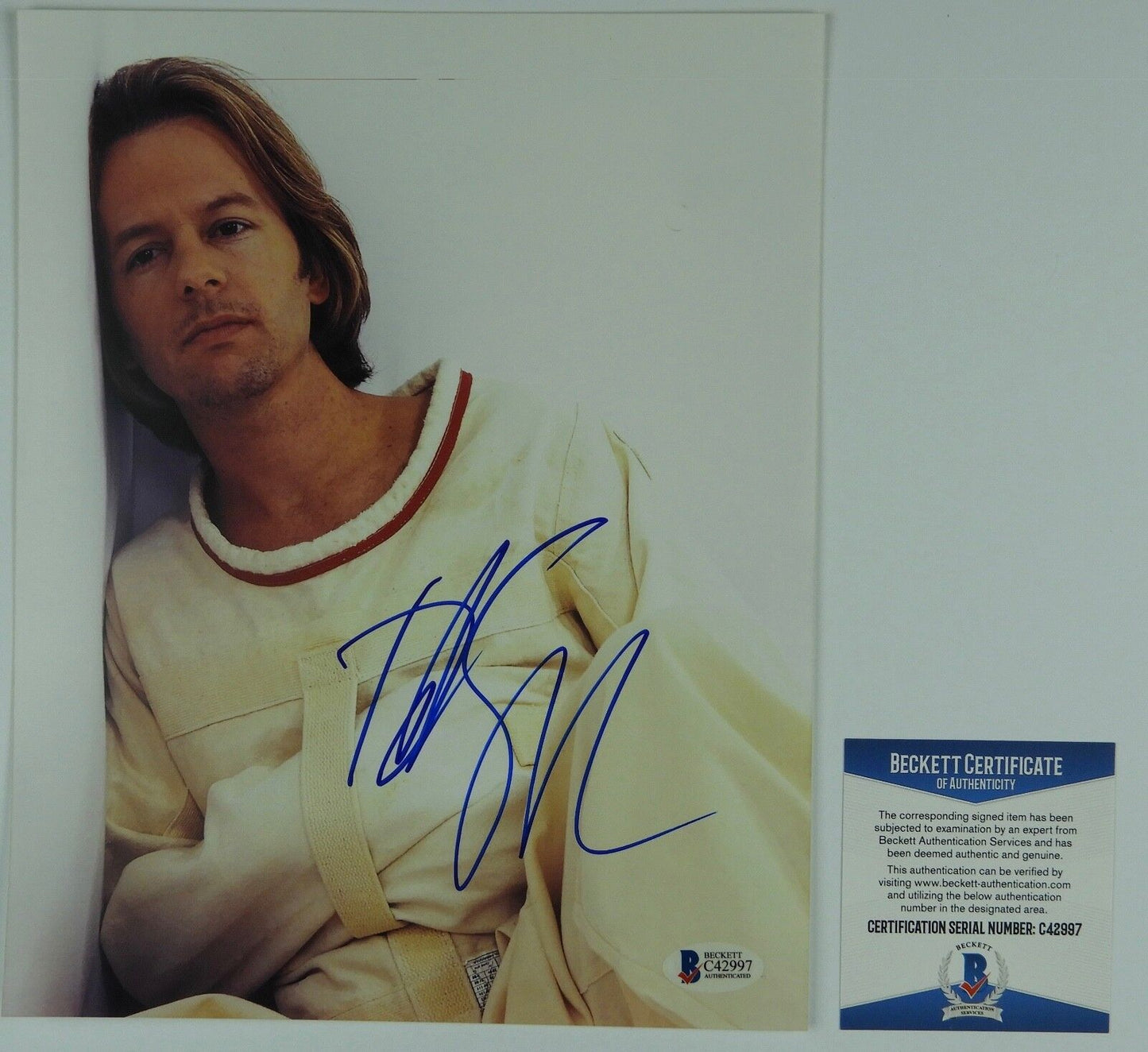 David Spade signed autograph photo 8 x 10 BAS COA Beckett