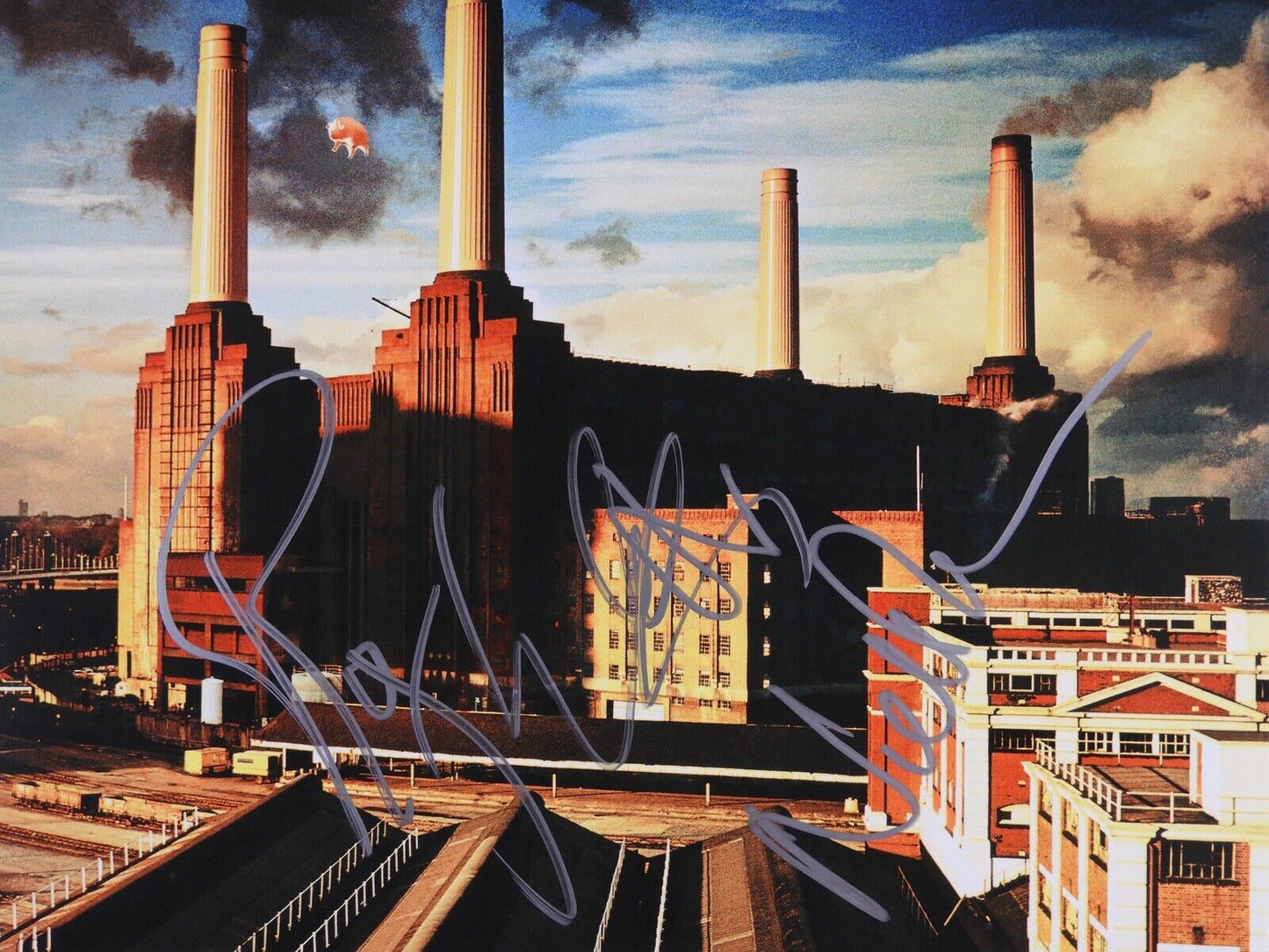 JSA Pink Floyd Roger Waters Nick Mason Animals Signed Autograph Record Album