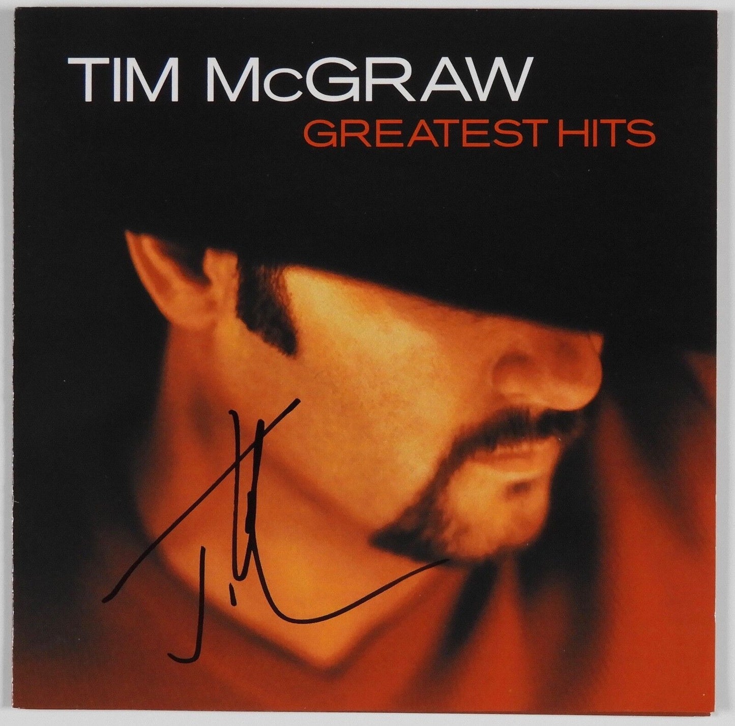 Tim McGraw JSA signed autograph CD Booklet Greatest Hits