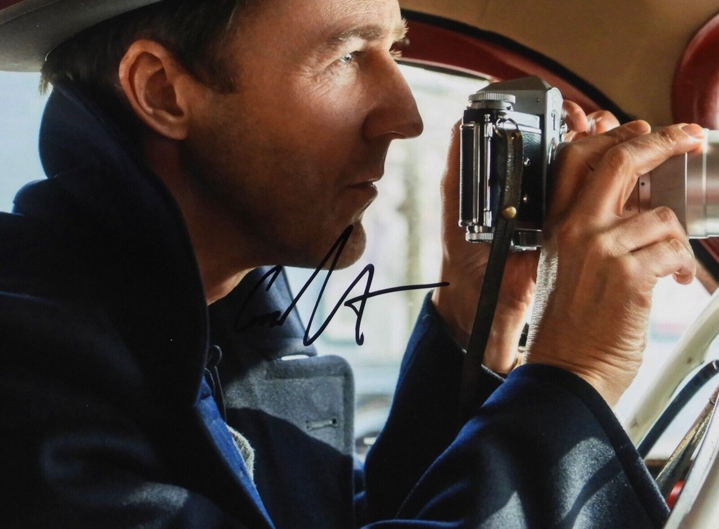 Ed Norton Signed JSA Autograph Photo 8 x 10 Motherless Brooklyn