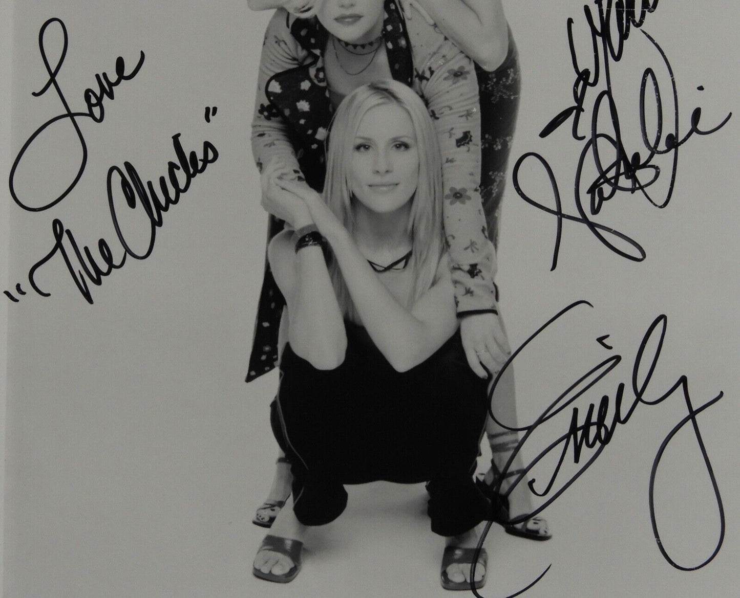 Dixie Chicks Autograph Signed Photo JSA LOA Full Band 8 x 10 The Chicks