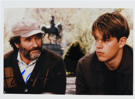 Matt Damon JSA Signed Autograph 8 x 10 photo Good Will Hunting