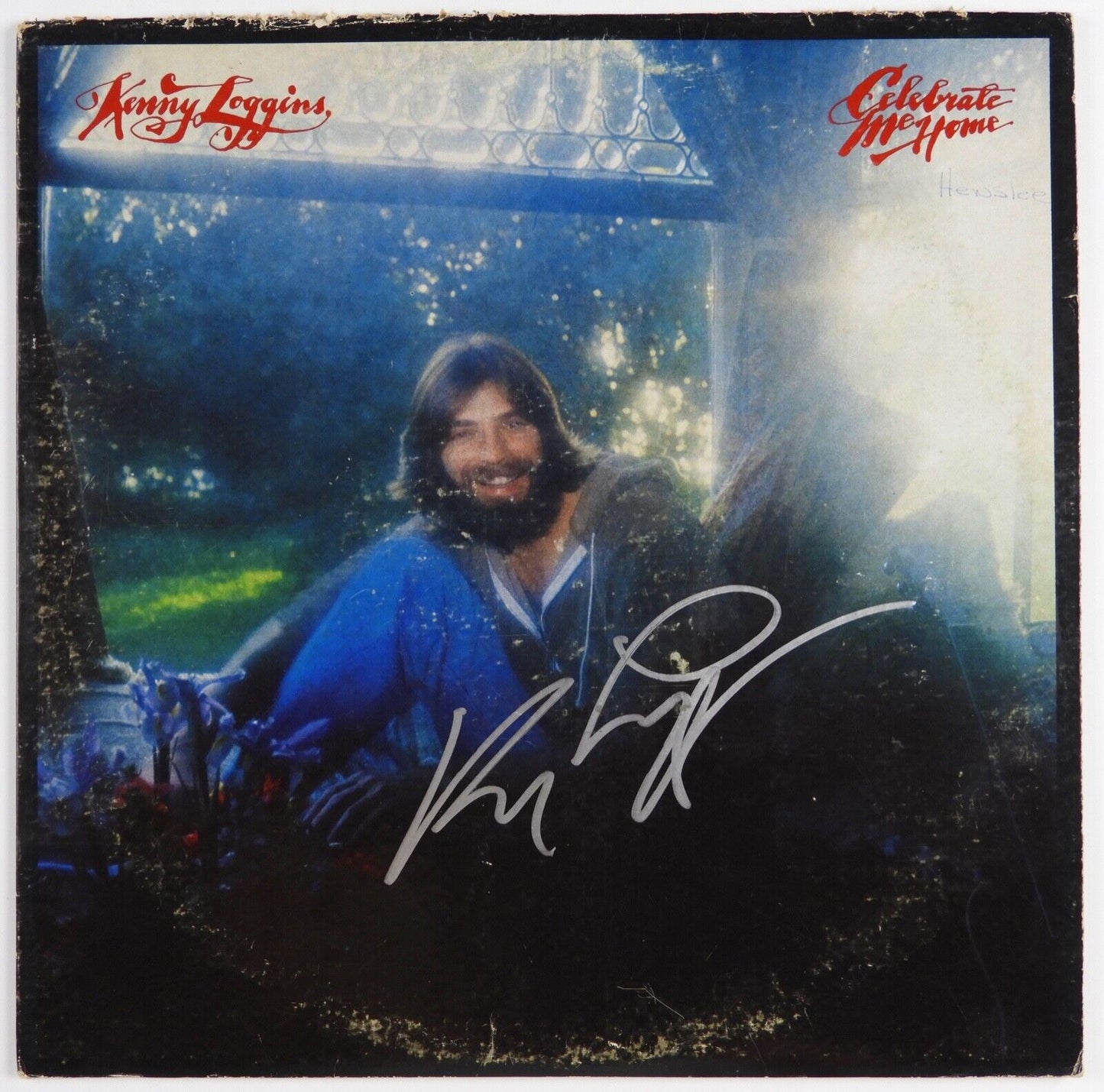 Kenny Loggins Autograph Signed Record Album Beckett Celebrate My Home