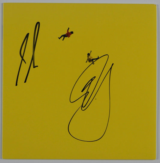 DAN + SHAY JSA Signed Autograph 45 Record Cover I Should Probably Go To Bet