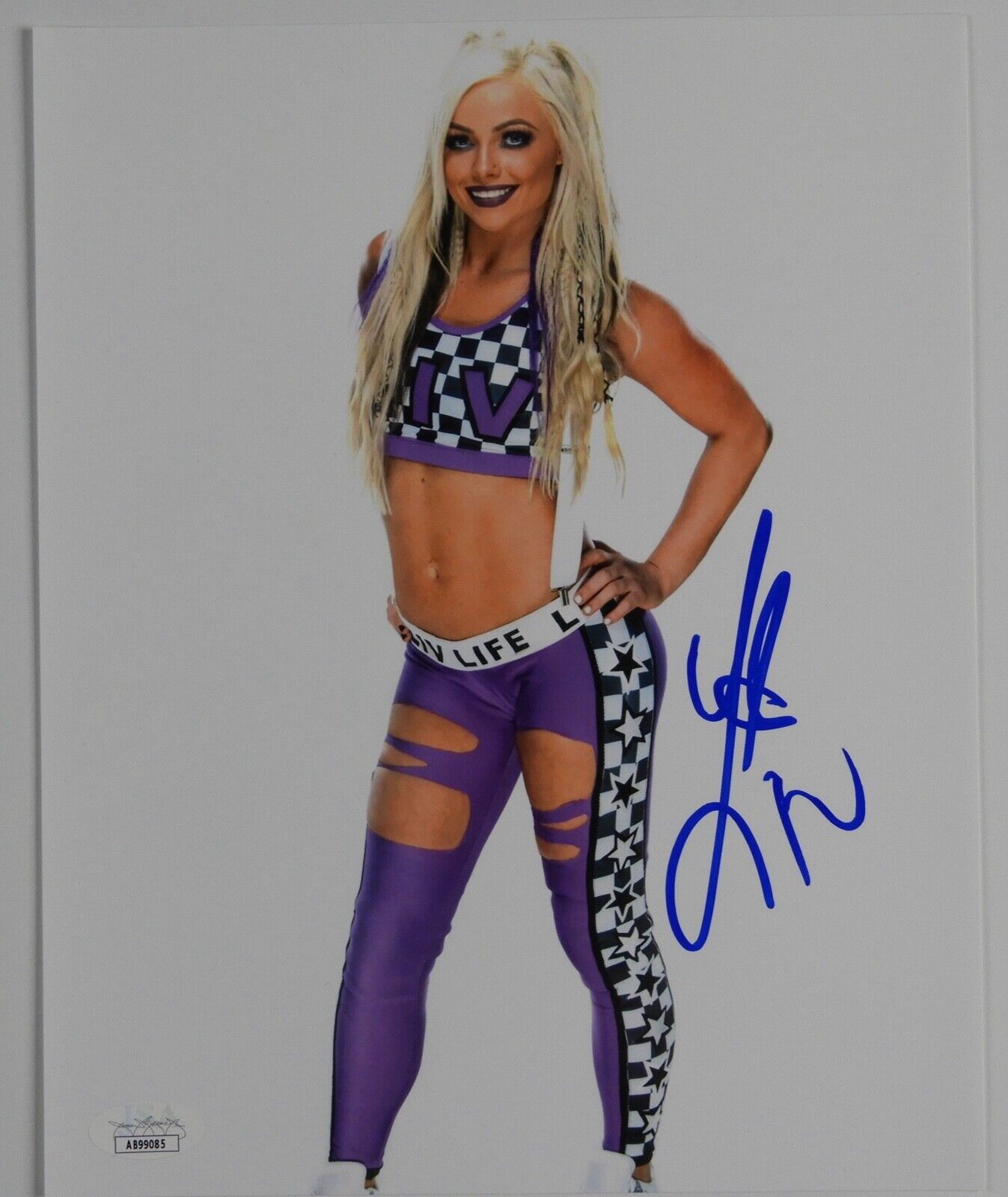 Liv Morgan JSA Signed Autograph Photo 8 x 10 WWE