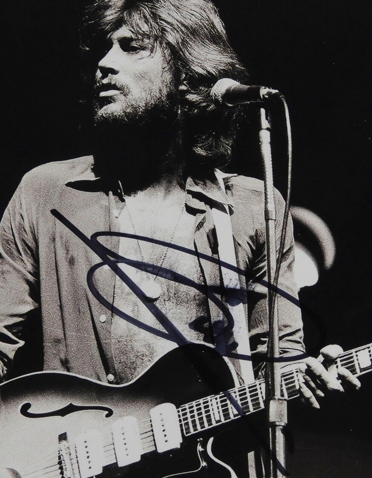 Barry Gibb JSA Signed Autograph 8 x 10 Photo The Bee Gees