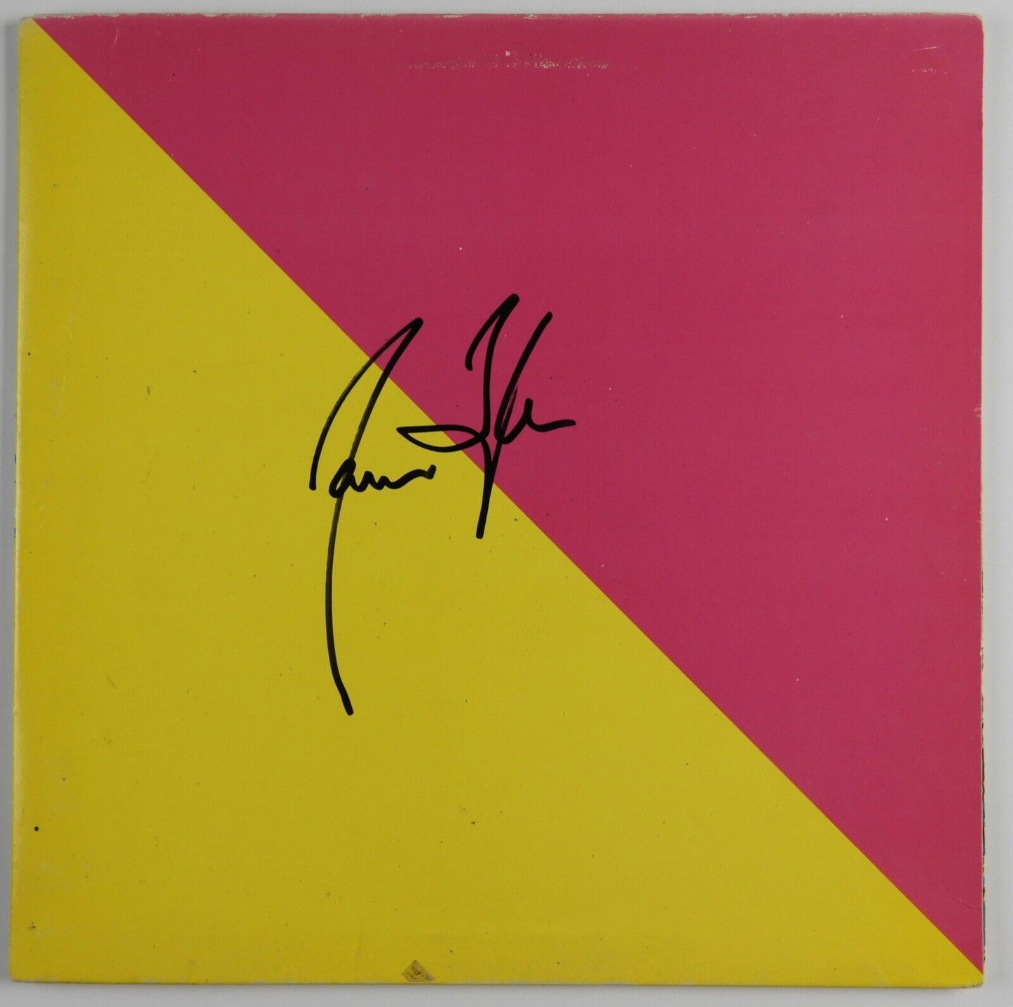 James Taylor JSA Signed Autograph Record Album Vinyl Flag