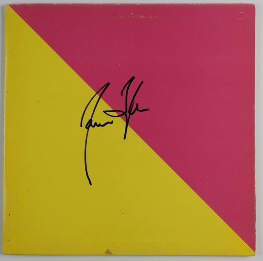 James Taylor JSA Signed Autograph Record Album Vinyl Flag