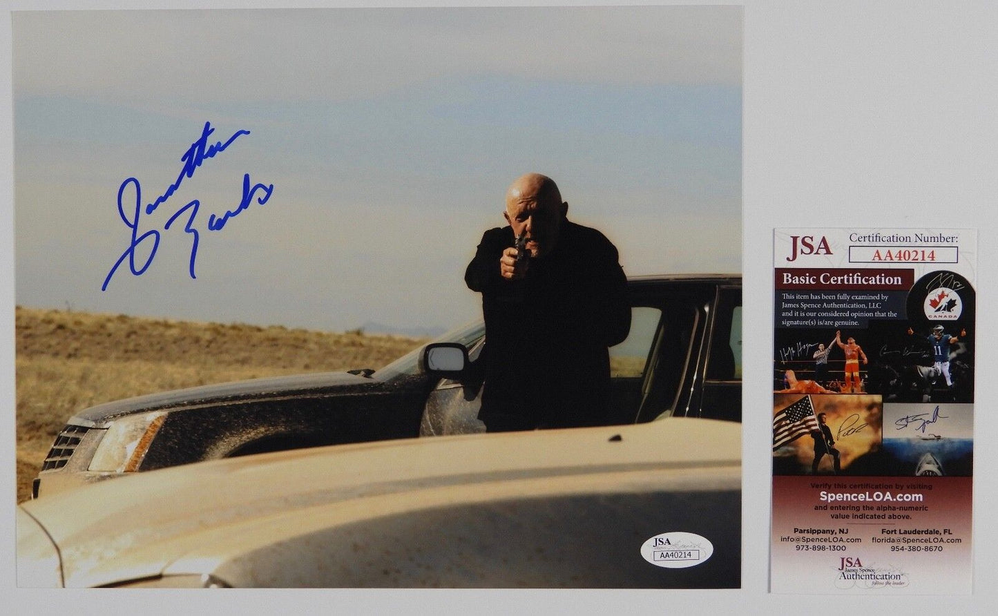 Jonathan Banks Breaking Bad JSA signed autograph 8 x 10 Photo