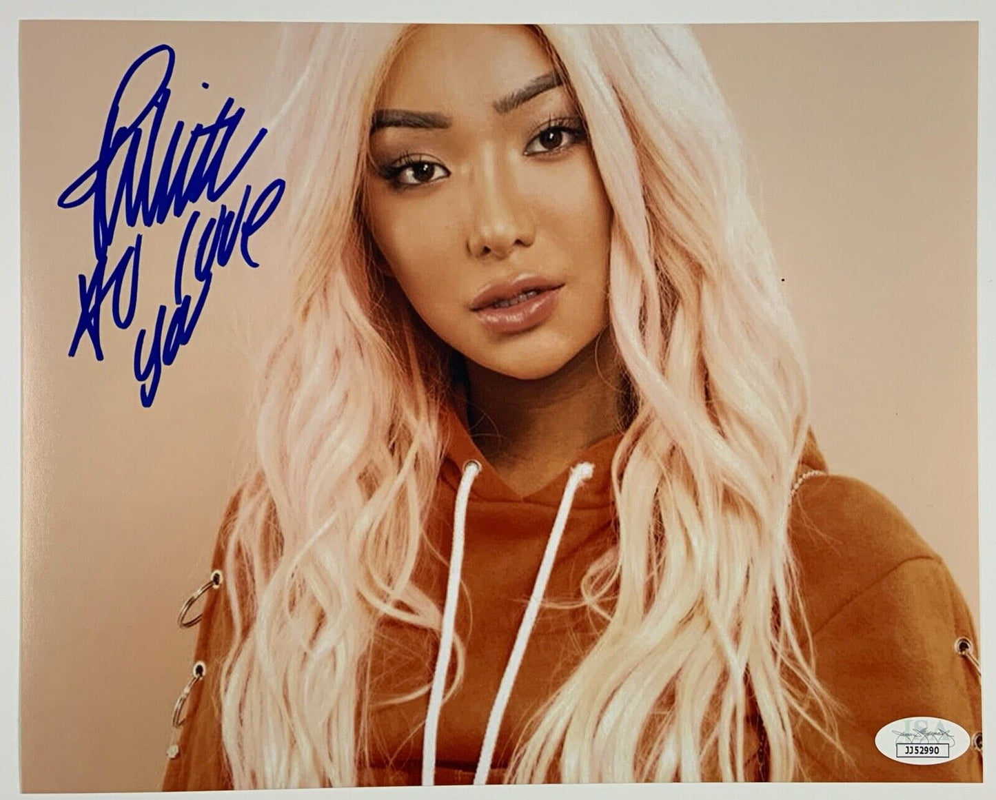 Nikita Dragun JSA Signed Autograph 8 x 10 photo