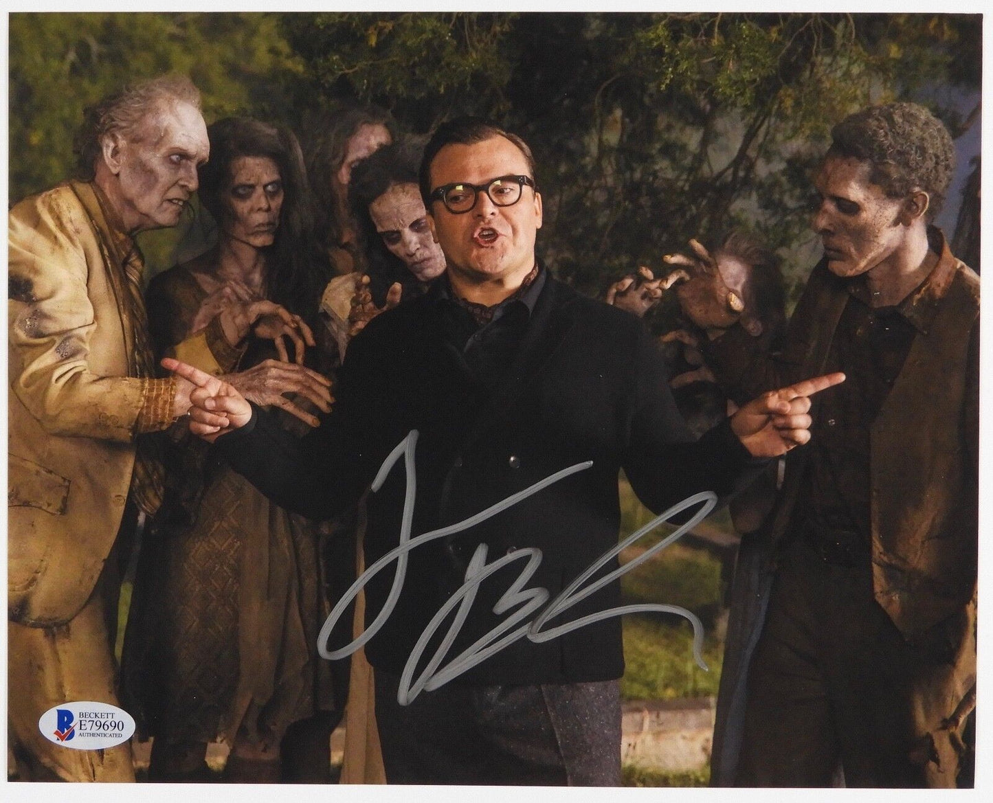 Jack Black Goosebumps Autograph Signed Photo Beckett COA 8 x 10